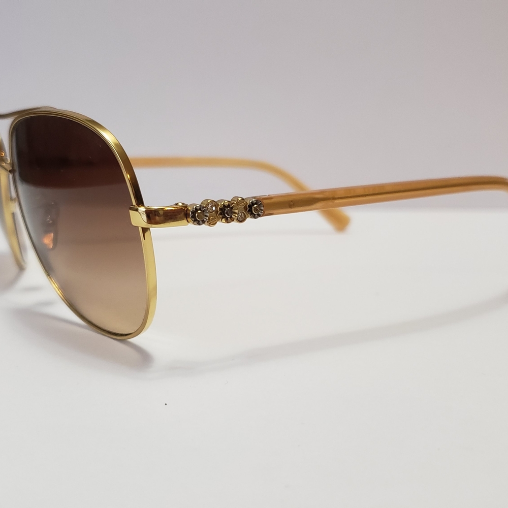 Women's Coach Aviator Daisy Rivet Pilot Sunglasses - Picture 5 of 12